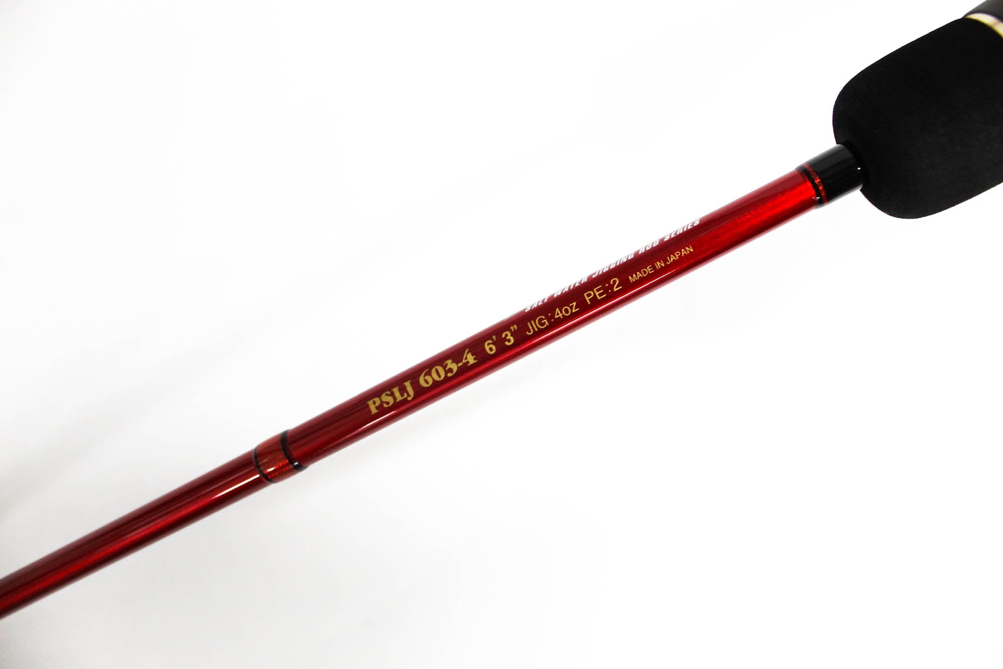 Evergreen Rod Baitcast Poseidon Slow Jerker PSLJ 603-4 Red (6674)